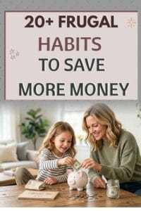 Frugal Habits To Save More Money