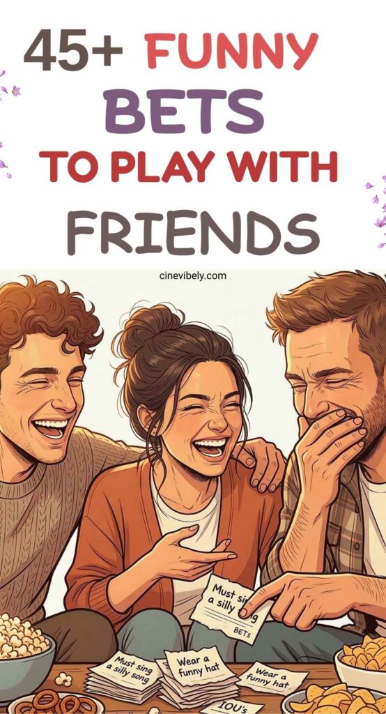 Funny Bets To Make With Friends