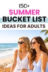 Summer Activities For Adults