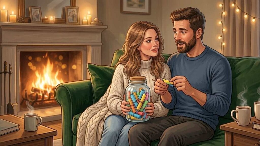 couple activity related to guessing past memories together