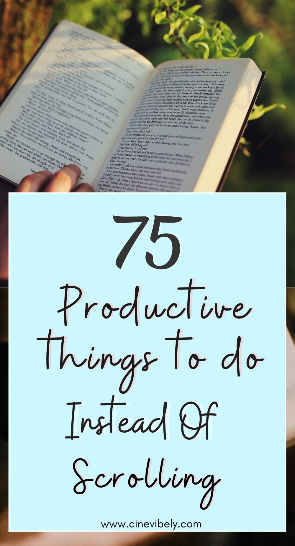 Productive Things To Do Instead Of Scrolling