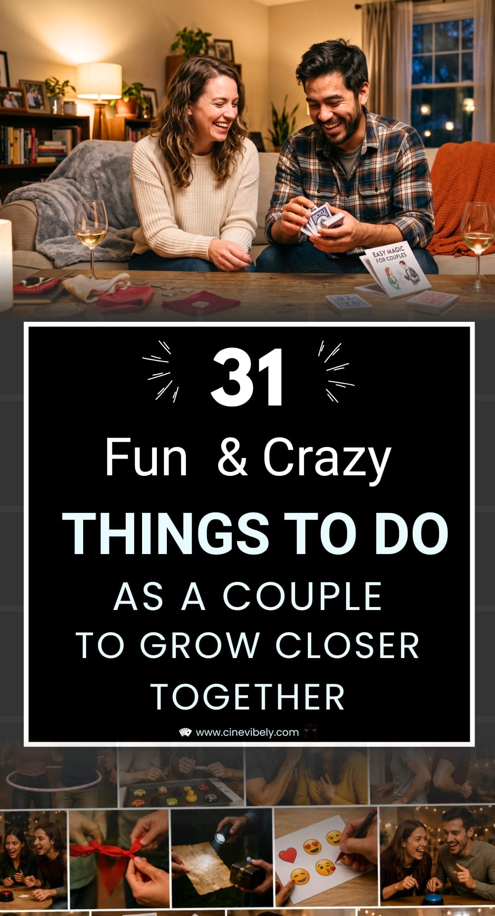 Things To Do As A Couple When Bored
