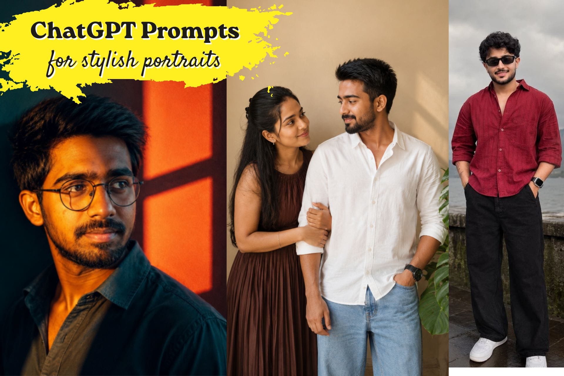 Give me A Prompt for ChatGPT for photo editing
